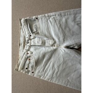 Levi's Woman's Light Wash Blue Jean 501 S Premium Denim Button Fly BIG E 24